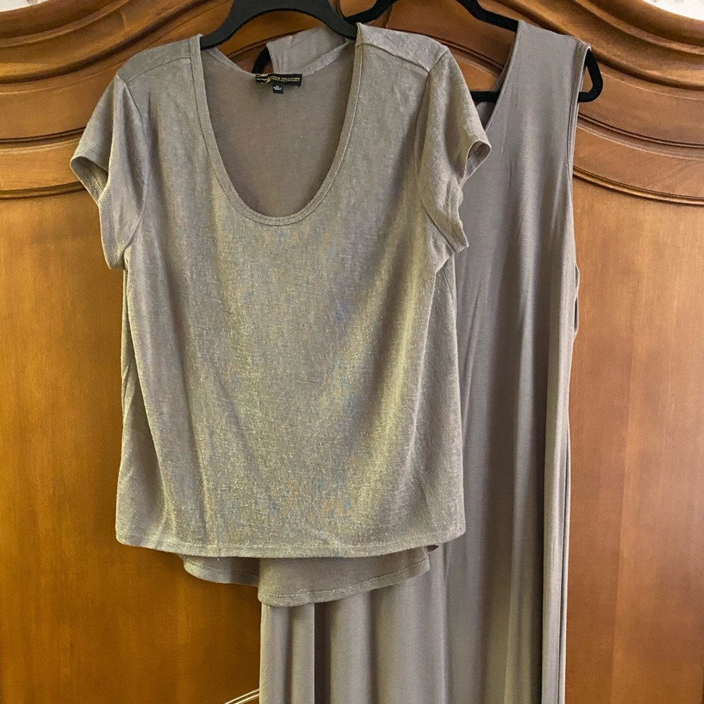 2 piece Tank Dress & Over Top